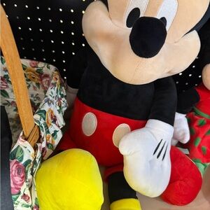 Disney Mickey Mouse Stuffed Animal - Red, Black, Yellow